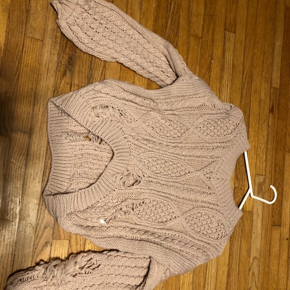 pink heavy sweater - Picture 2 of 2